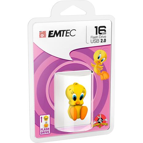 Flash Drive EMTEC USB 2.0 16GB Looney Tunes Tweety ECMMD16GL100 - Τεχνολογία και gadgets για το σπίτι, το γραφείο και την επιχείρηση από το από το oikonomou-shop.